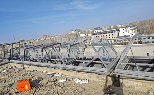 敦煌博物馆合作排烟天窗