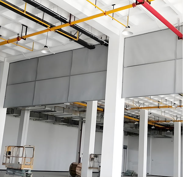 防火布合作挡烟垂壁