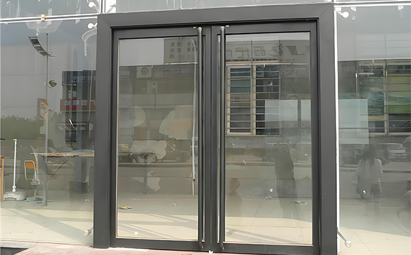 合作玻璃地弹门