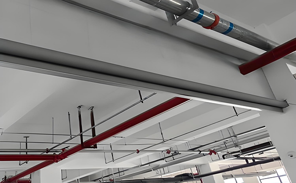 合作防火布挡烟垂壁