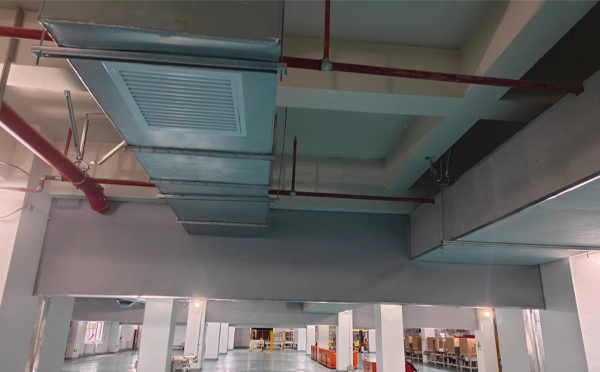 合作挡烟垂壁的安装步骤