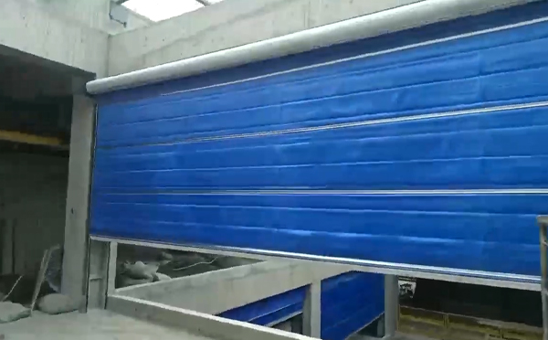 大型物流园区完成合作防火门整体安装工程