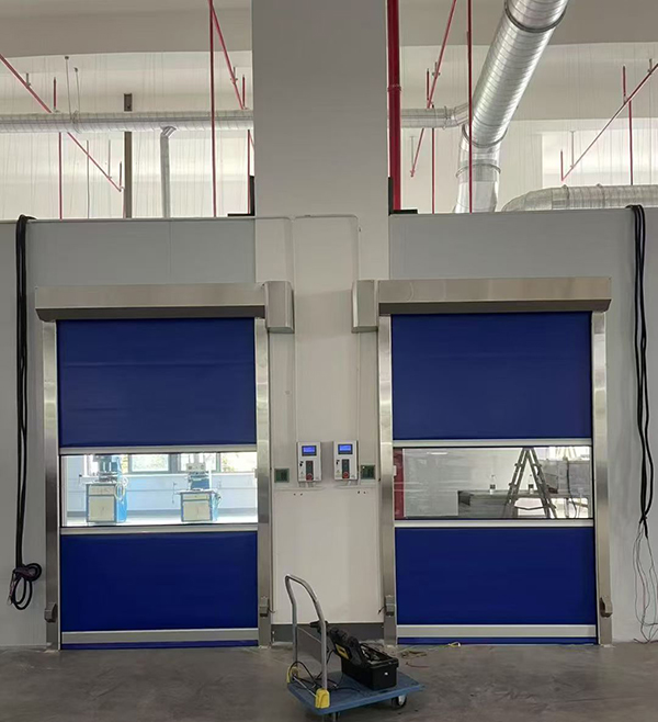合作快速合作卷帘门助力食品加工车间环境升级