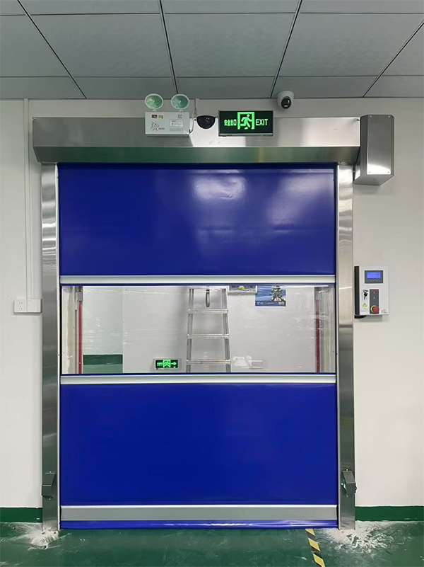 合作快速合作卷帘门在冷链物流仓储区的应用实践